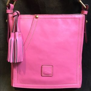 Dooney Pink Florentine Huntington Letter Carrier
